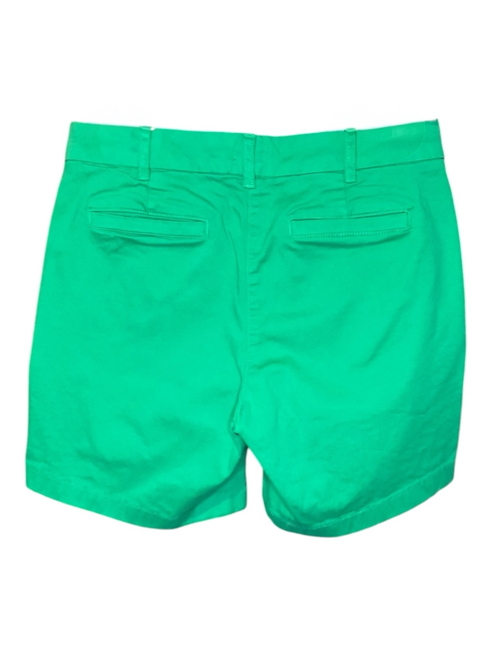J. Crew 7” Summer Green Chino Shorts Size 6 - Picture 2 of 2